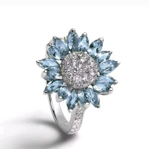 Flower ring size 8